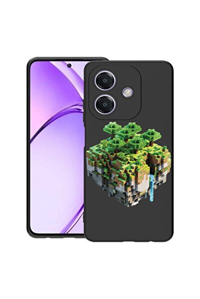 bestcase ¬Æ Husa pentru OPPO A60 5G / A40 / A40M, Minecraft, Slim Silicon 0.8...