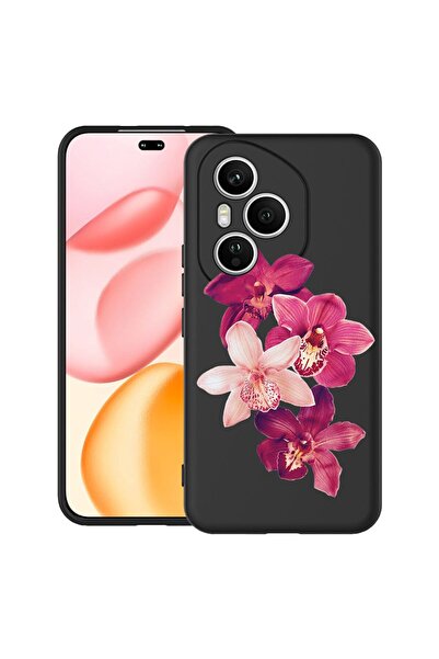 bestcase ¬Æ Husa TPU Ultra Slim Compatibila cu Honor 400 Pro, Floral - Red Or...