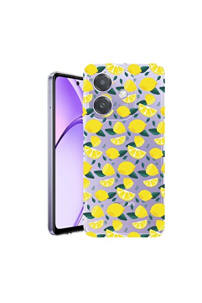 bestcase Husa pentru OPPO A40 / A40M, BestCase¬Æ Clear Silicon 2MM, Lemon Pat...