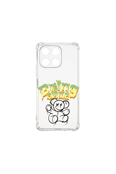 bestcase Калъф за Honor 200 Smart, Удароустойчив 1.5ММ, Дизайн  "Плюшено мече...