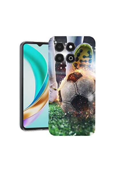 bestcase Θήκη για Honor X6b, BestCase® Διαφανής Σιλικόνη 2MM, Παίξτε Ποδόσφαι...