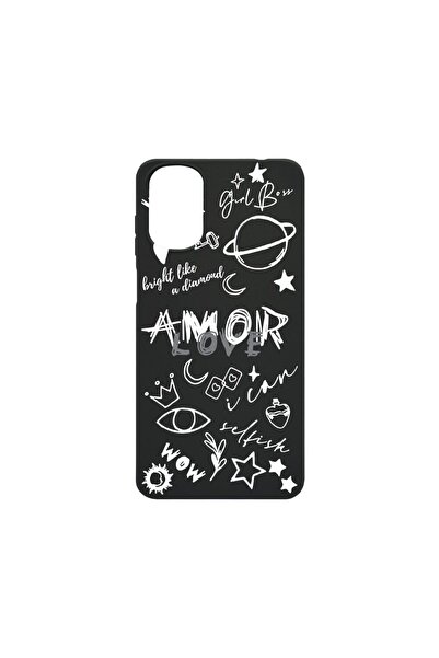 bestcase Λεπτή Θήκη Σιλικόνης 0.8MM, Συμβατή με Motorola Moto E32s, Goth Love...