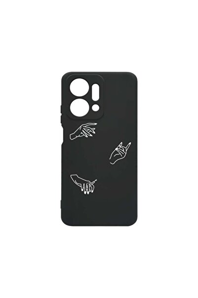 bestcase BestCase Premium Liquid Silicone Case, Compatible with Honor X7a, Ha...