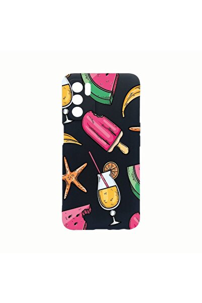 bestcase Husa Silicon, Compatibila cu Oppo A54s, Summer Ornaments, Rezistenta...