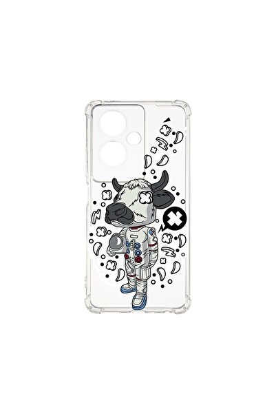bestcase ¬Æ Husa Anti Shock 1.5MM, Compatibila Cu OPPO Reno 11F, Cow Astronau...