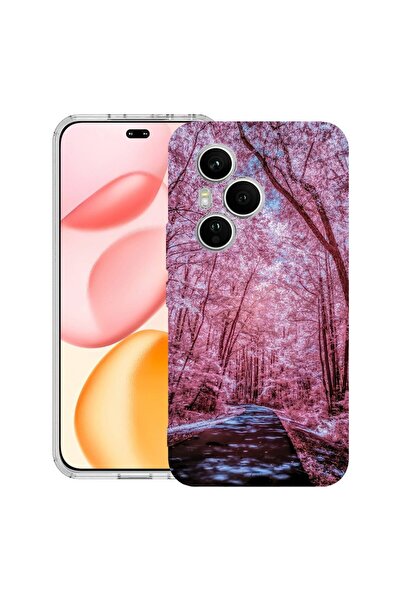 bestcase ¬Æ Husa Clear Silicon pentru Honor 400 Pro, Cherry Blossom, 2036424 ...