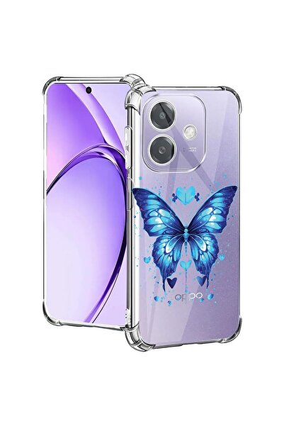 bestcase Θήκη για OPPO A60 5G / A40 / A40M, Αντικραδασμική 1.5MM, Μπλε Πεταλο...