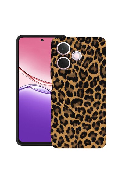 bestcase ¬Æ Husa TPU Ultra Slim Compatibila cu OPPO A5 Pro, Leopard Pattern, ...