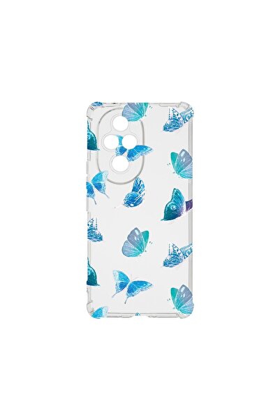 bestcase Husă pentru Honor 200 5G, BestCase® Antișoc 1.5MM, Model fluture, Te...
