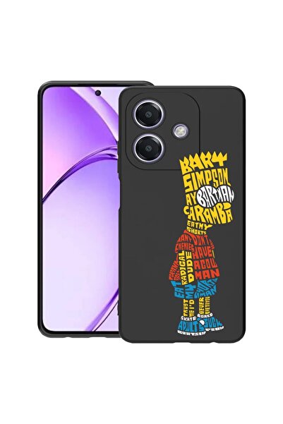 bestcase Θήκη για OPPO A60 5G / A40 / A40M, Καλλιγραφία Bart Simpson, Λεπτή σ...