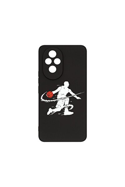 bestcase ¬Æ Husa Premium Silicon, Compatibila Cu Honor 200, Basketball, SLIM ...