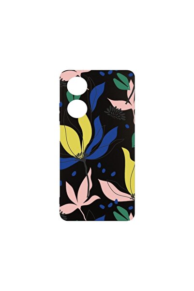 bestcase Slim SIlicon 0.8MM Case, Compatible with OPPO A60, Flowers Pattern, ...