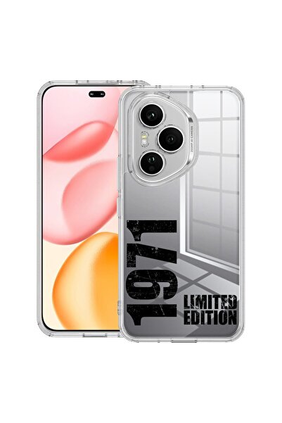 bestcase ¬Æ Husa Clear Silicon pentru Honor 400 Pro, Limited Edition 1971, 20...