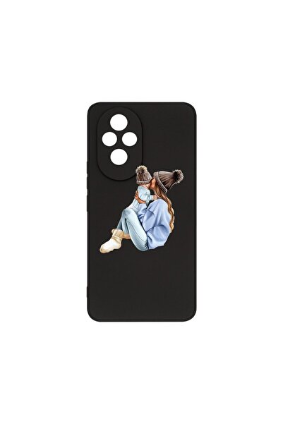 bestcase Θήκη Σιλικόνης Premium, Συμβατή με Honor 200 Pro, Σχέδιο Κορίτσι-Μαμ...