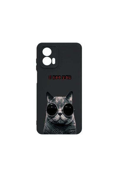 bestcase ¬Æ Slim SIlicon 0.8MM Case, Compatible with Motorola Moto G85, I See...
