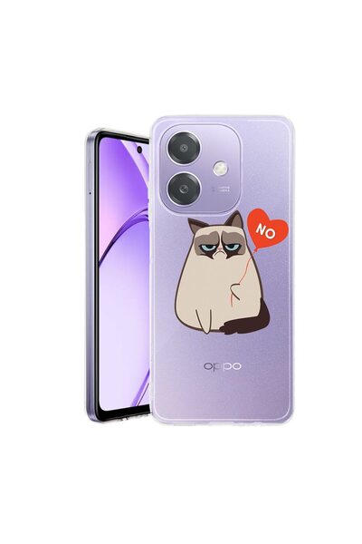bestcase Husa pentru OPPO A40 / A40M, BestCase¬Æ Clear Silicon 2MM, Meme - Gr...