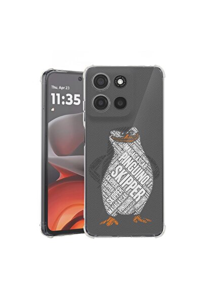 bestcase ¬Æ Husa pentru Motorola Moto G75, Anti Shock 1.5MM, Calligraphy Skip...