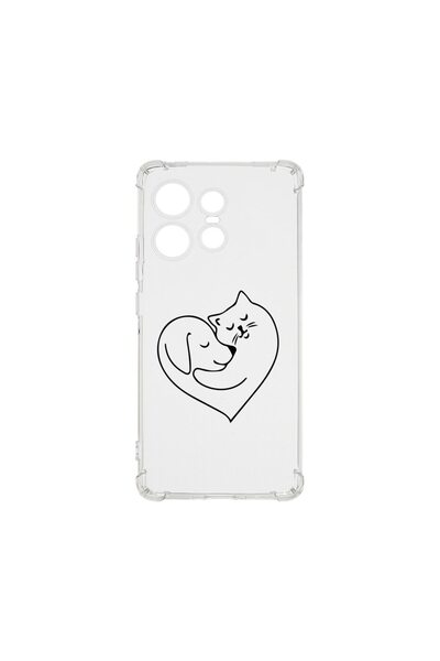 bestcase ¬Æ Husa Anti Shock 1.5MM, Compatibila Cu Motorola Edge 50 Pro, Dog A...