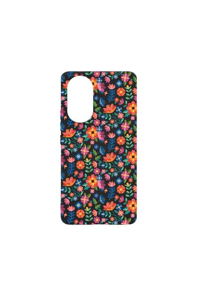 bestcase Husa BestCase¬Æ Slim SIlicon 0.8MM, Compatibila Cu Honor 50, Flower ...