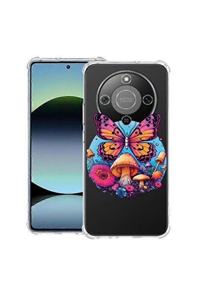 bestcase Husă Antișoc 1.5mm Compatibilă cu Honor Magic8 Lite, cu Design Culor...