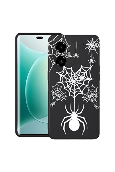 bestcase ¬Æ Husa pentru Honor 300 cu Design Spider Web, TPU Mat Ultra Slim, 2...