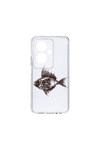 bestcase Husa BestCase¬Æ Clear Silicon 2MM, Compatibila Cu OPPO A79 5G, Fish,...