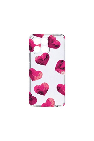 bestcase Husa BestCase¬Æ Clear Silicon 2MM, Compatibila Cu Honor X6a, Heart P...