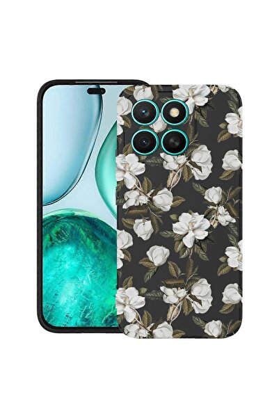 bestcase ¬Æ Husa TPU Ultra Slim Compatibila cu Honor X6b, Floral - Pastel Mag...