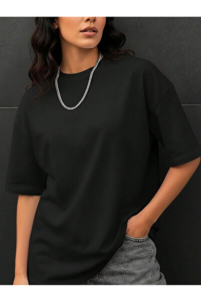 genosha 100% Cotton Solid Color Crew Neck Combed Cotton Tshirt