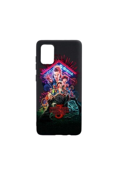 bestcase Husa Silicon Stranger Things, compatibila cu Motorola Moto G31, rezi...