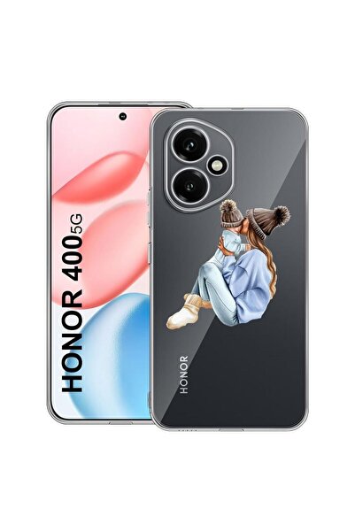 bestcase Διαφανής Θήκη Σιλικόνης για Honor 400, Κορίτσι-Μαμά με Αγόρι, 203642...