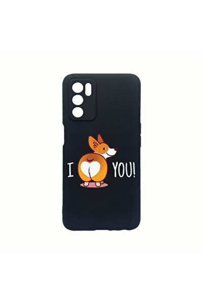 bestcase Θήκη σιλικόνης, Συμβατή με Oppo A16, Χαριτωμένο σκυλάκι Emoji, Ανθεκ...