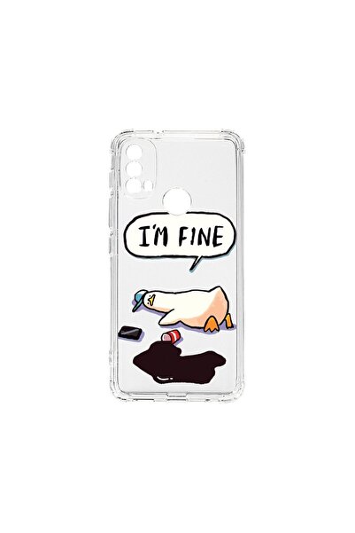 bestcase Αντικραδασμική Θήκη 1.5MM, Συμβατή με Motorola Moto E40, Σχέδιο Duck...