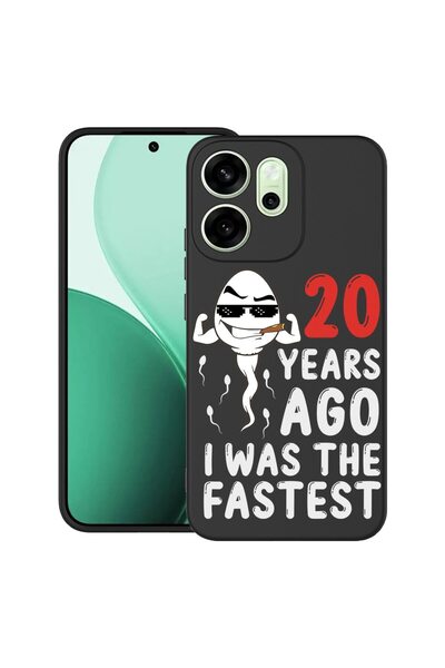 bestcase Υπέρλεπτη Θήκη Σιλικόνης για OPPO Reno14 F 5G με Σχέδιο 20 Χρόνια Πα...