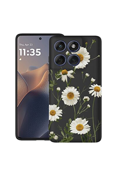 bestcase ¬Æ Husa TPU Ultra Slim Compatibila cu Motorola Edge 60 Pro, Floral -...