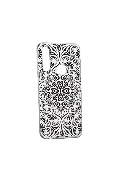bestcase Husa pentru Motorola Moto G8, Mandala Black, rezistenta la uzura, an...