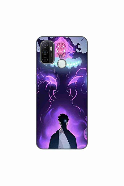 OEM Husa compatibila cu Oppo A53 Silicon Gel Tpu Model Solo Leveling Demon