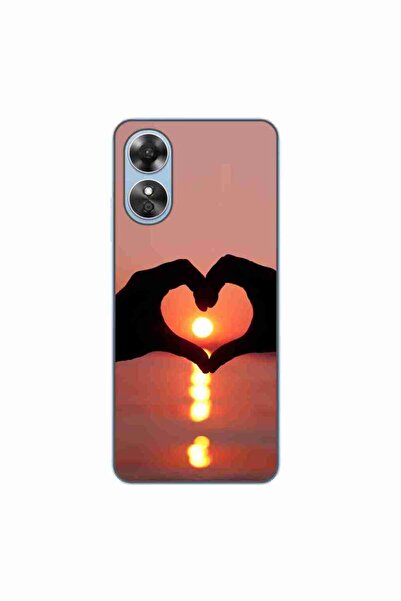 OEM Husa compatibila cu Oppo A17 Silicon Gel Tpu Model Glow of Love