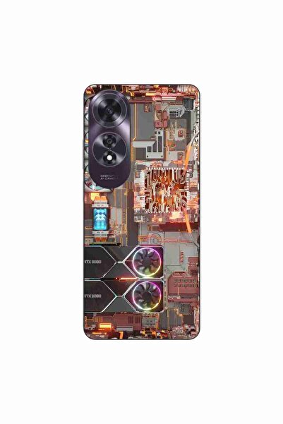 OEM Калъф, съвместим с Oppo A60 4G, силиконов гел TPU, модел за дънна платка