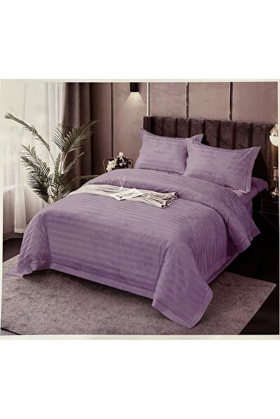 Casa Pucioasa Lenjerie de pat Damasc 4Piese cu Elastic