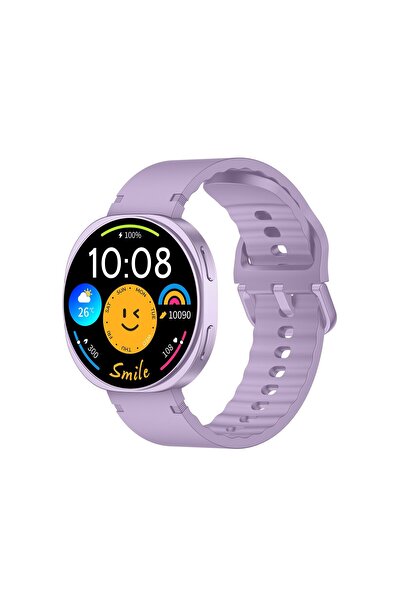 Bix TSW3 42mm Ultra İnce 1.32 inç AMOLED Ekran Bluetooth Aramalı Metal Çerçev...