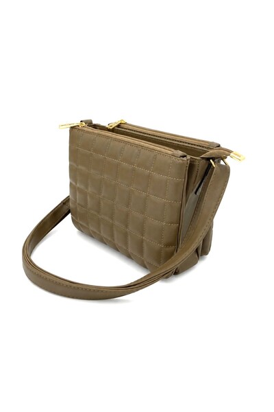 Sanmorris Women's Medium Quilted Crossbody Shoulder Bag - Stylish and Modern ...