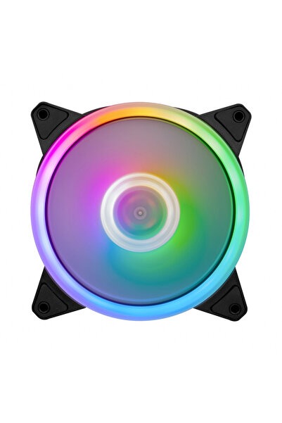 1stPlayer Ventilator carcasa RGB M1 Firemoon, 120x120x25 mm silent, rulment h...