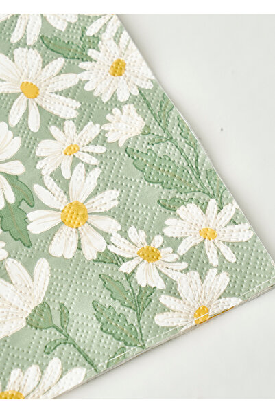 Bella Maison Daisy 20'li Kağıt Peçete Yeşil (33x33 cm)