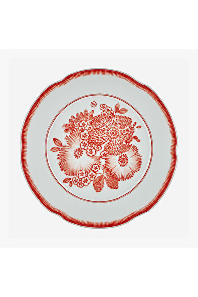 Vista Alegre Coralina by Oscar De La Renta Orange Porcelain Dinner Plate 29 cm