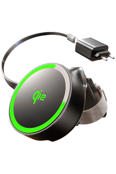 LISEN - Wireless Charger W602 (YL0324090008) - Qi2 Fast Charging, 2in1, with ...