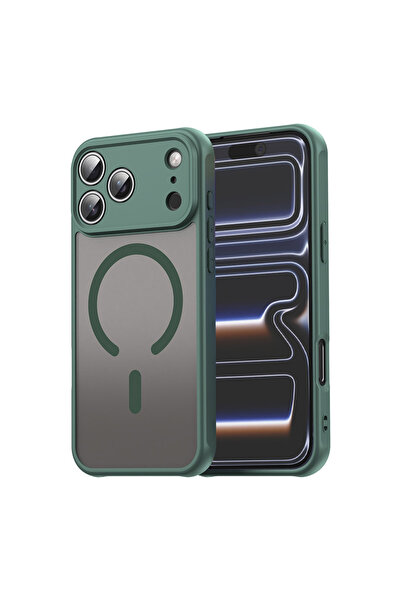 Techsuit Husa pentru iPhone 17 Pro, HaloFrost II MagSafe, protectie antisoc, ...