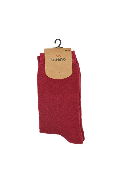 BUENO Șosete Burgundy Hvl Skt