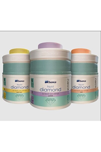 Bianca Liquid Diamond Su Bazlı Sıvı Elmas Parlak 0.6 Kg