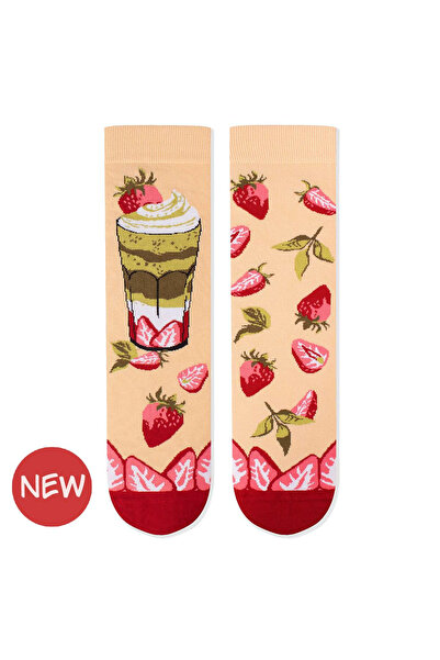Pirin Hill Cotton socks Arty Socks with Orange Matcha
